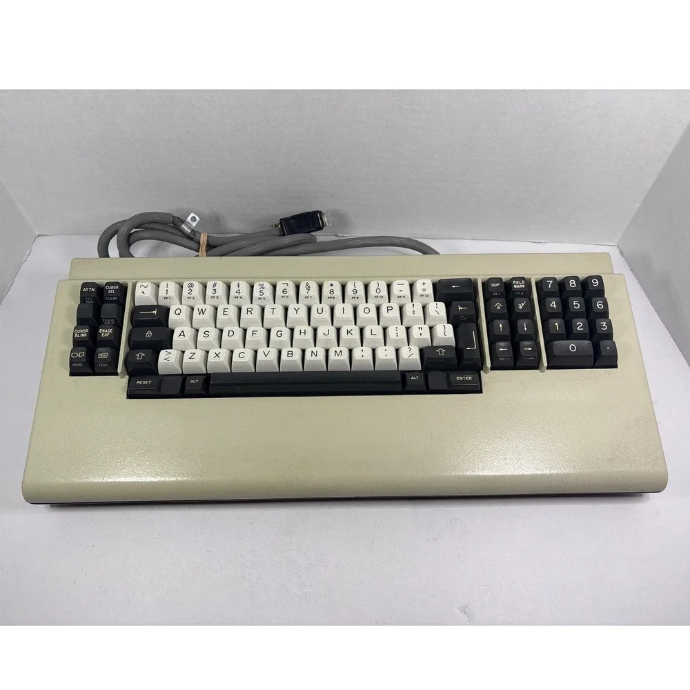 Vintage Telex 952003-112 Mechanical Terminal Keyboard IBM 3270 Mainframe DB25